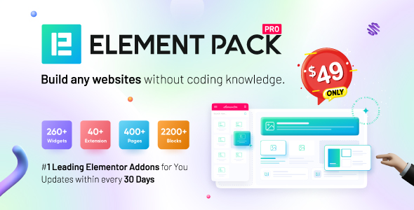 Element Pack - Addon for Elementor Page Builder - v7.19.1