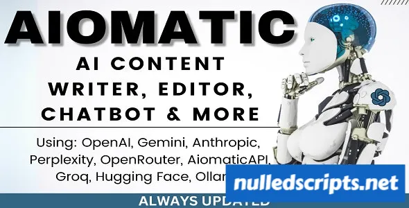 AIomatic v2.3.3 - Automatic AI Content Writer