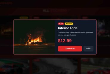 🚗 Car Sticker Design Website for Sale (Ready to Use Tool)