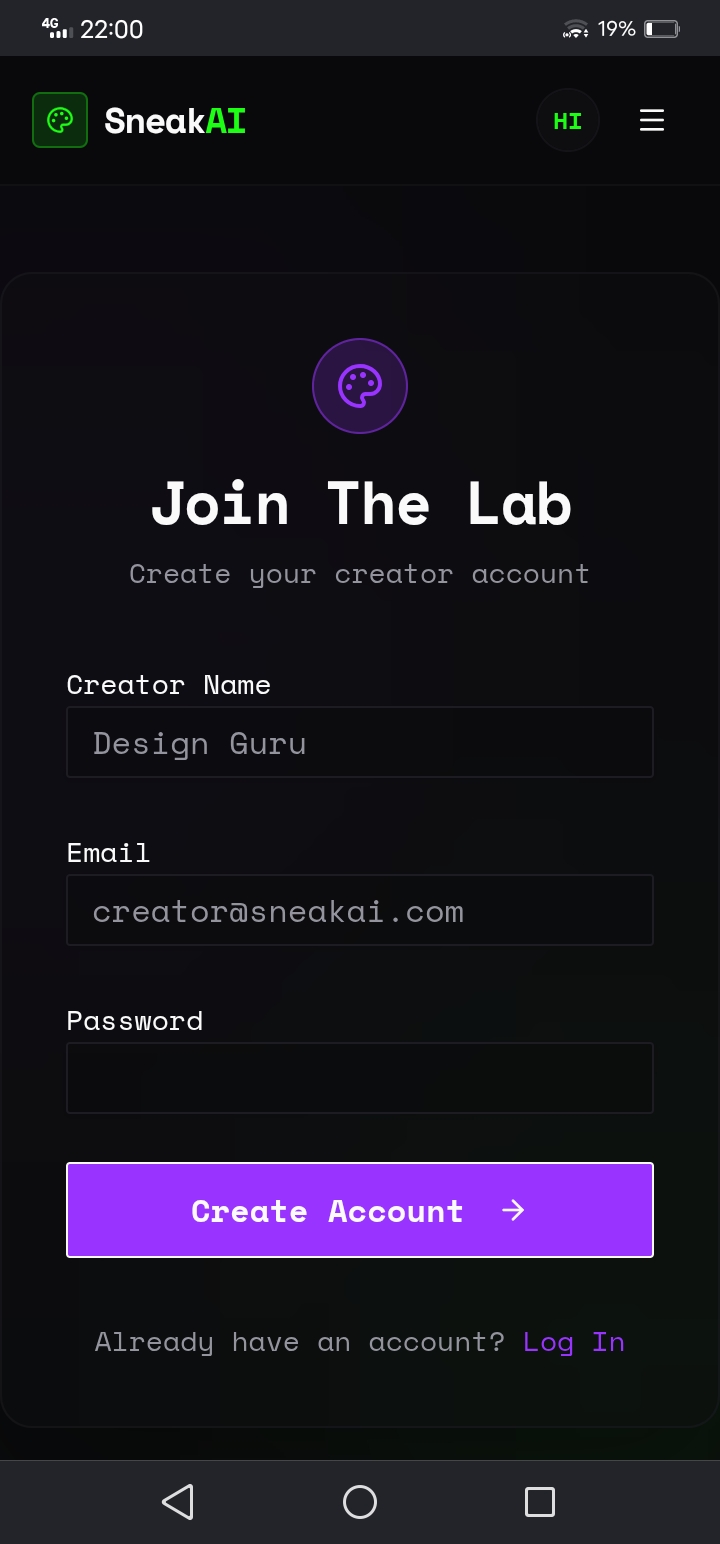 Sneaker Forge – AI-Powered Custom Sneaker Design Platform